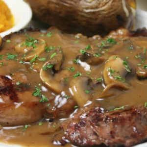 Receita de Bife ao molho na panela de pressão super rápido de fazer e gostoso.