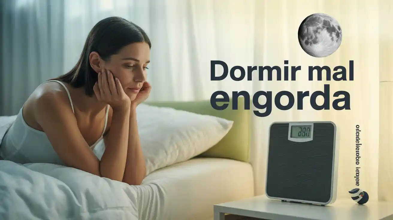 dormir mal engorda