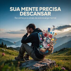 Sobrecarga Mental: 8 Sinais de Que Sua Mente Está Carregando Peso Demais