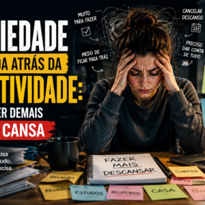 A Ansiedade Escondida Atrás da Produtividade: Quando Fazer Demais Também Cansa