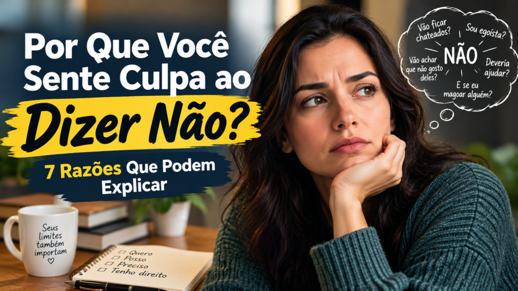 culpa ao dizer não